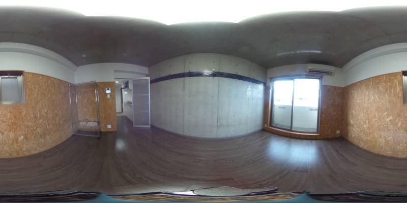 パノラマ画像洋室