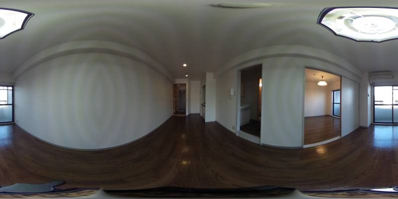 パノラマ画像リビング