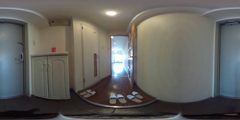 パノラマ画像玄関