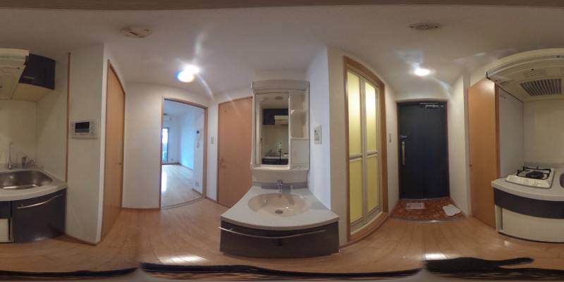 パノラマ画像洗面所