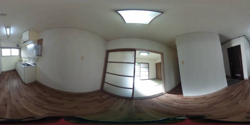 パノラマ画像リビング