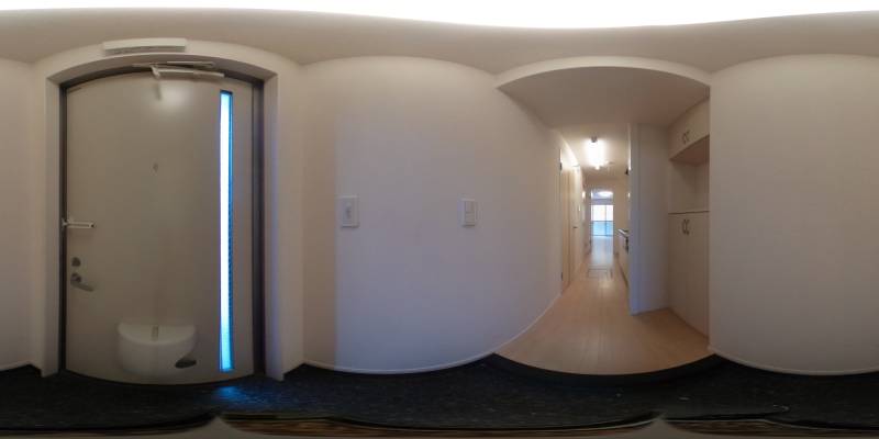 パノラマ画像玄関