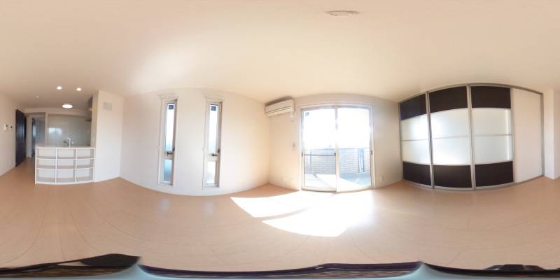 パノラマ画像リビング