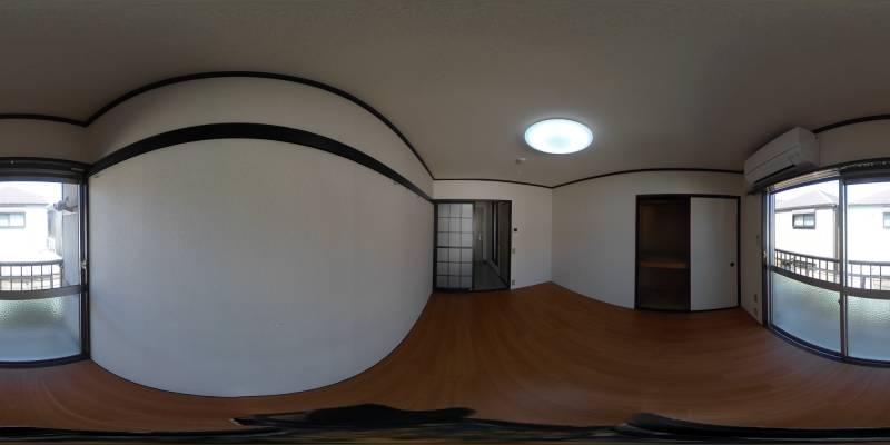 パノラマ画像洋室