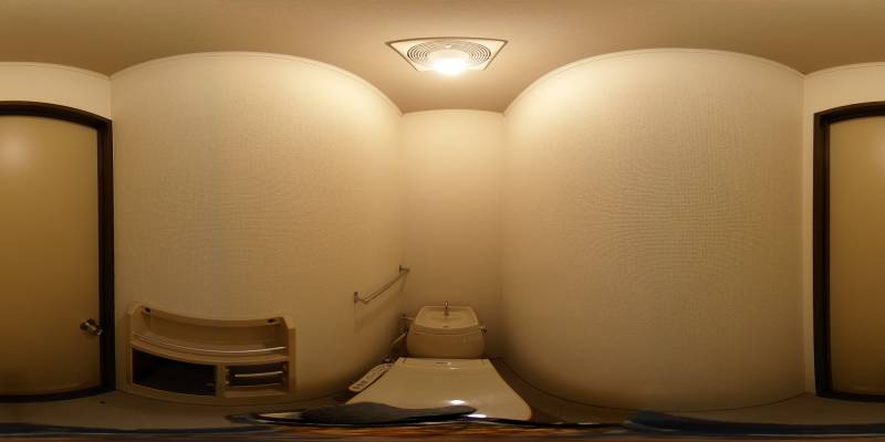 パノラマ画像トイレ