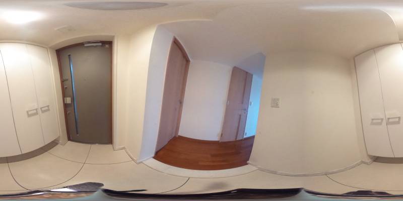 パノラマ画像玄関