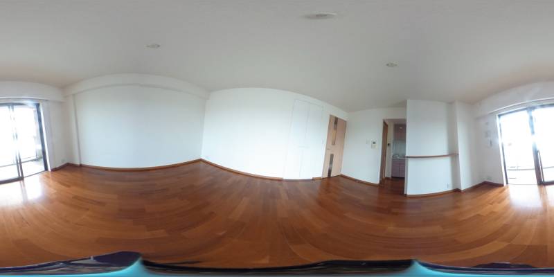 パノラマ画像リビング