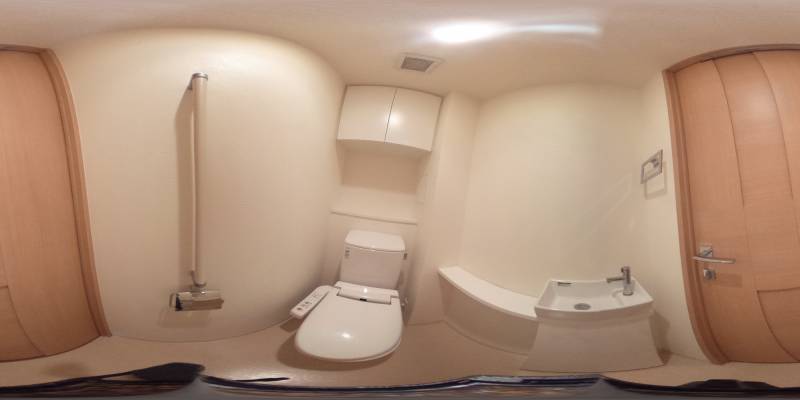 パノラマ画像トイレ