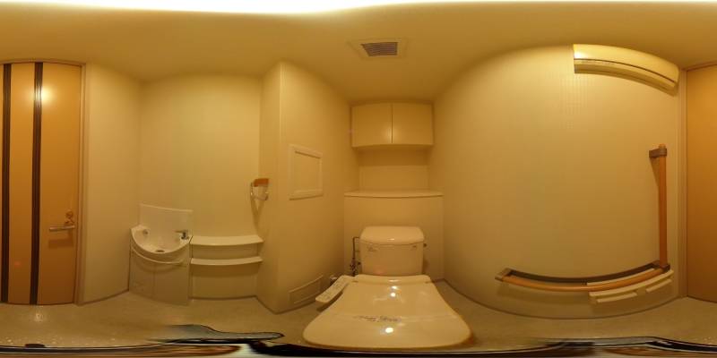 パノラマ画像トイレ
