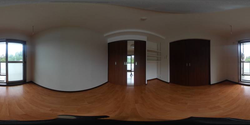 パノラマ画像洋室