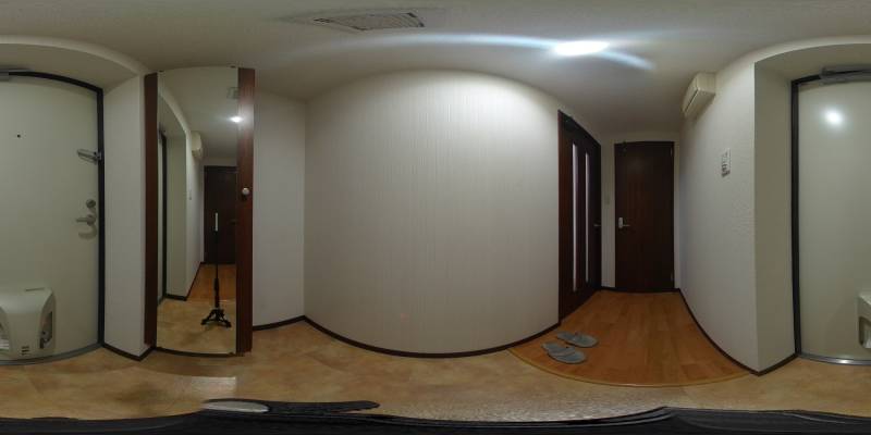 パノラマ画像玄関