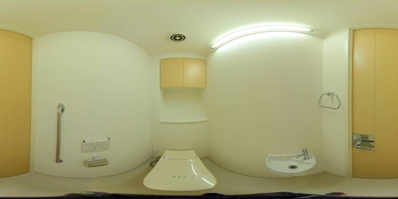 パノラマ画像トイレ