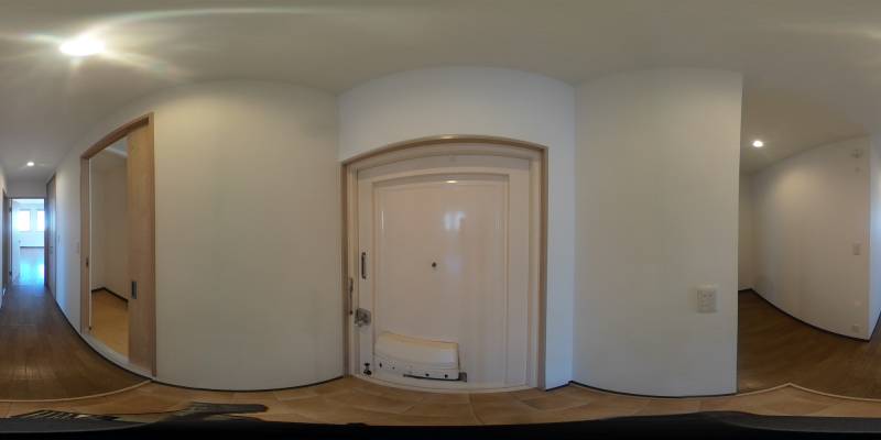 パノラマ画像玄関