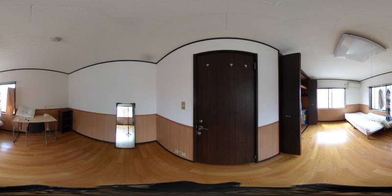 パノラマ画像玄関