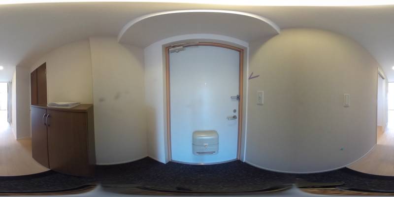 パノラマ画像玄関