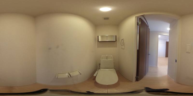 パノラマ画像トイレ