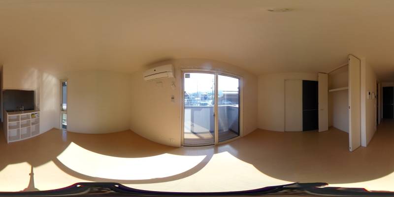 パノラマ画像リビング