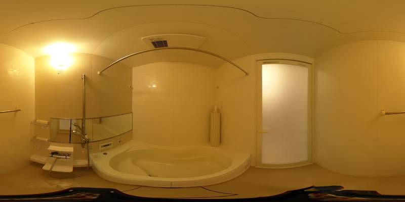 パノラマ画像バスルーム