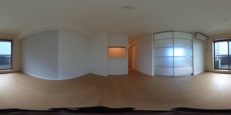 パノラマ画像洋室