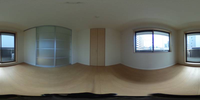 パノラマ画像洋室