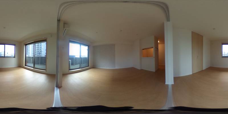 パノラマ画像洋室