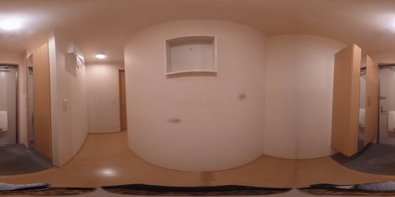 パノラマ画像玄関