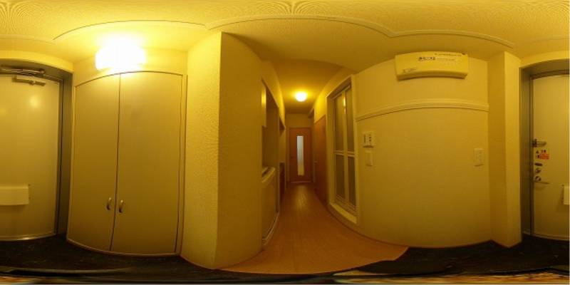 パノラマ画像玄関