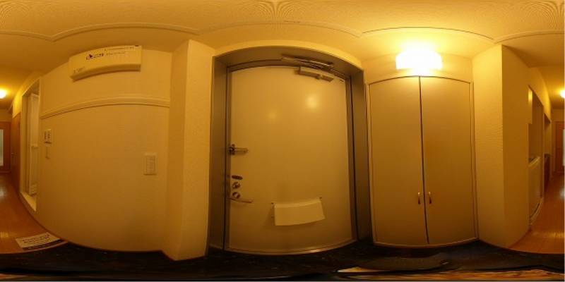 パノラマ画像玄関