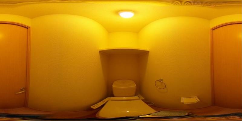 パノラマ画像トイレ