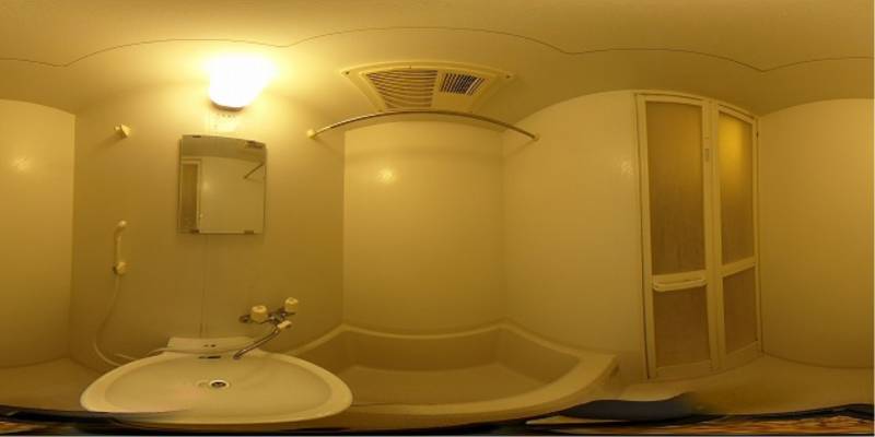 パノラマ画像バスルーム