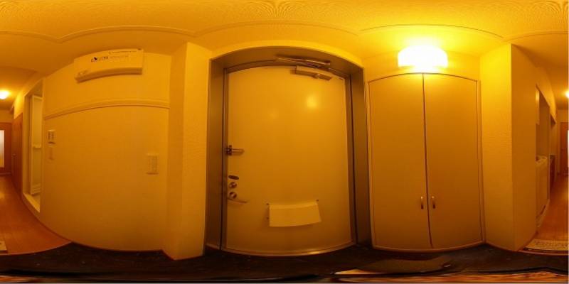 パノラマ画像玄関