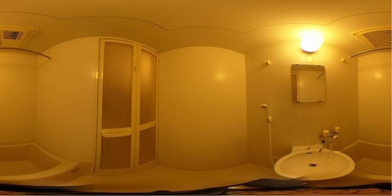 パノラマ画像バスルーム