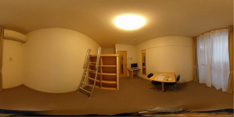 パノラマ画像洋室