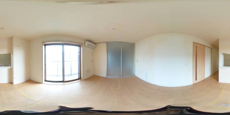 パノラマ画像リビング