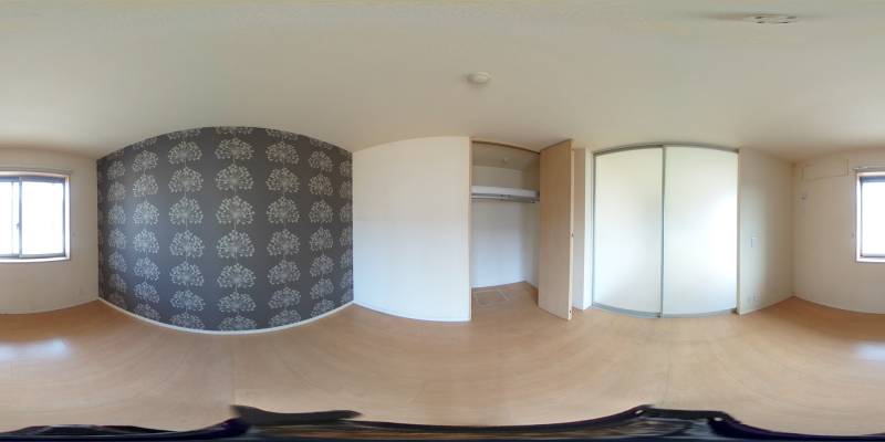 パノラマ画像洋室