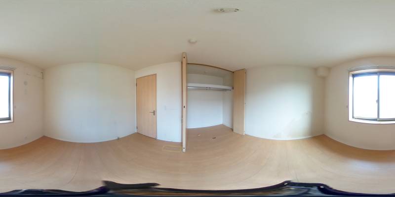 パノラマ画像洋室