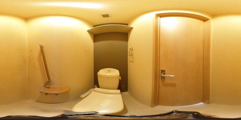 パノラマ画像トイレ