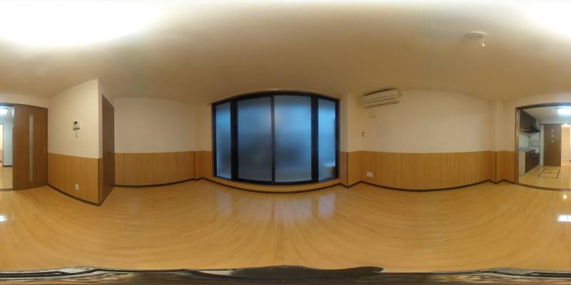 パノラマ画像洋室