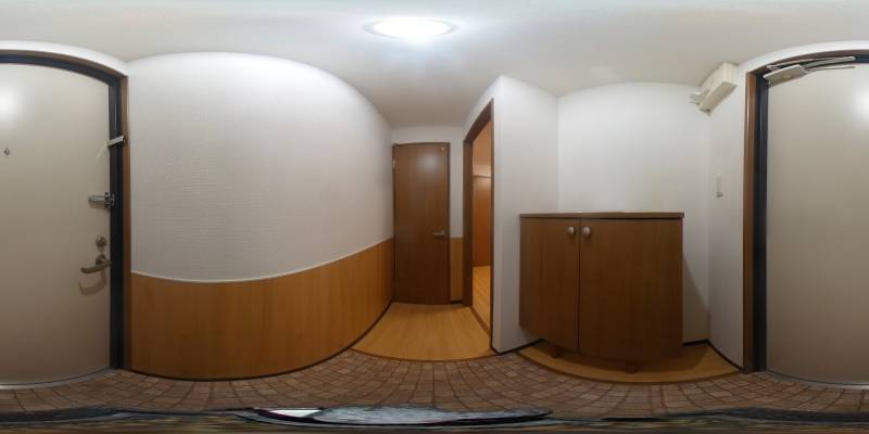 パノラマ画像玄関