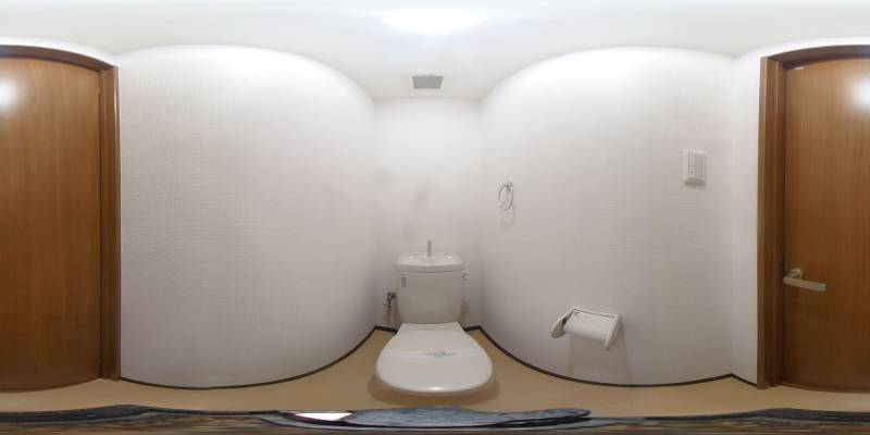 パノラマ画像トイレ