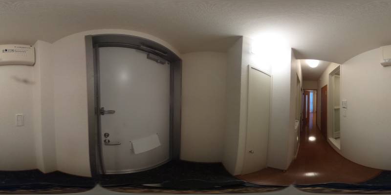 パノラマ画像玄関