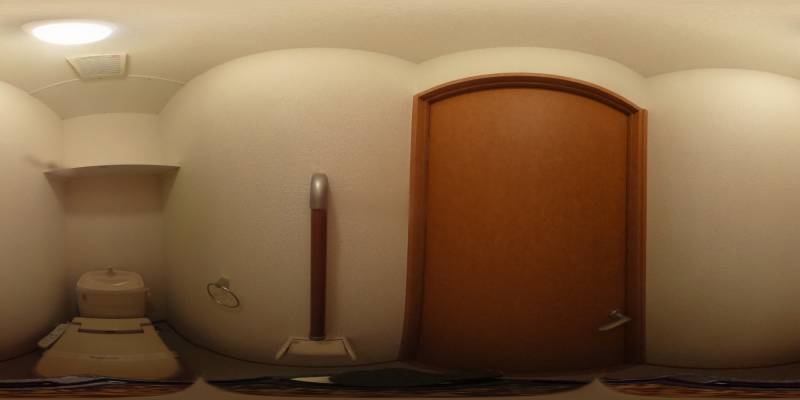 パノラマ画像トイレ