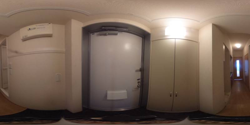 パノラマ画像玄関