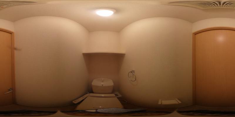 パノラマ画像トイレ