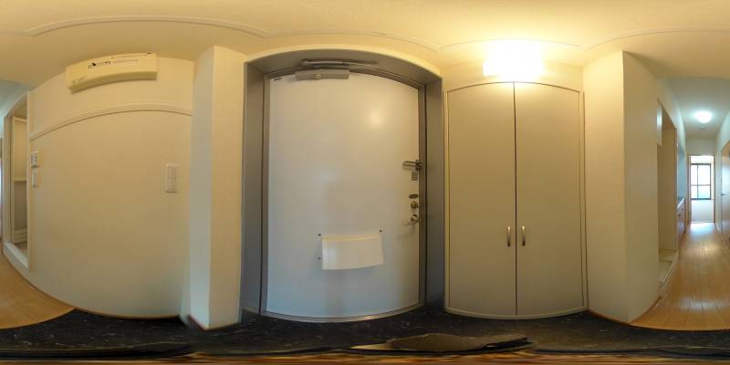 パノラマ画像玄関