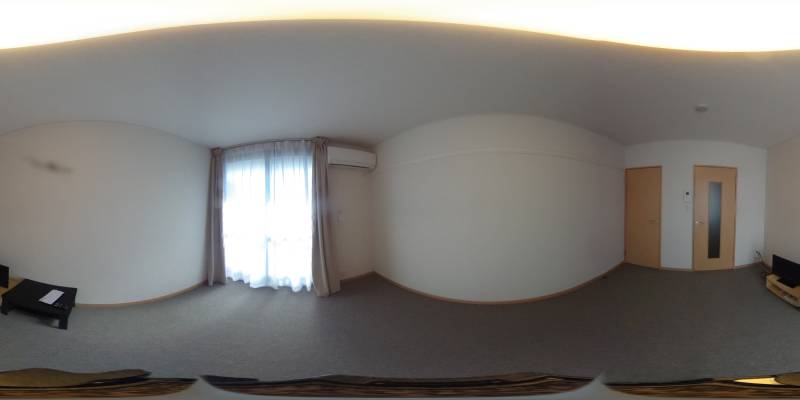 パノラマ画像洋室