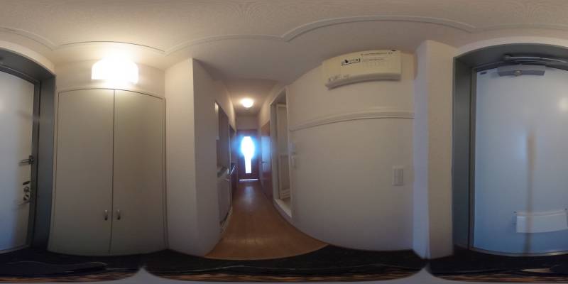 パノラマ画像玄関