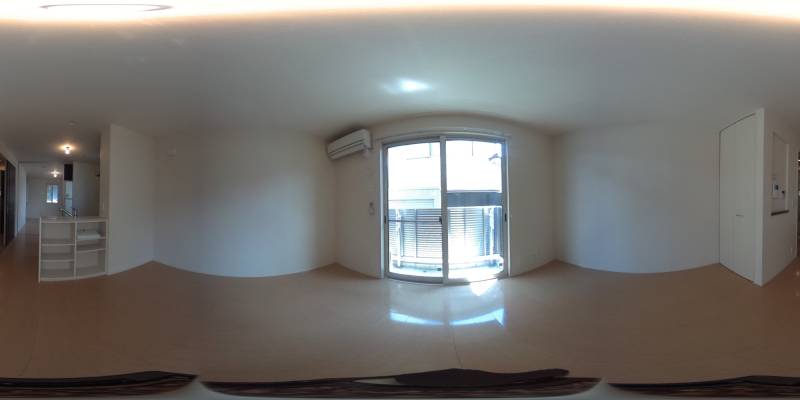 パノラマ画像リビング