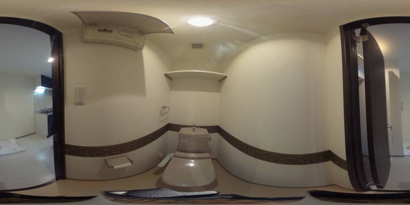 パノラマ画像トイレ