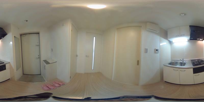 パノラマ画像キッチン